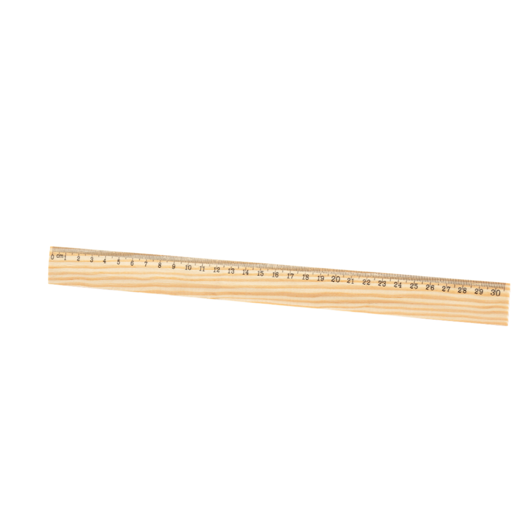 Règle bois 30 cm